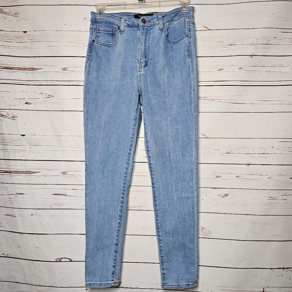 RISEN Light Wash Straight Leg Jeans